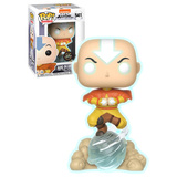 Funko POP! Animation Avatar The Last Airbender #541 Aang On Airscooter - Limited Glow Chase Edition - New, Mint Condition