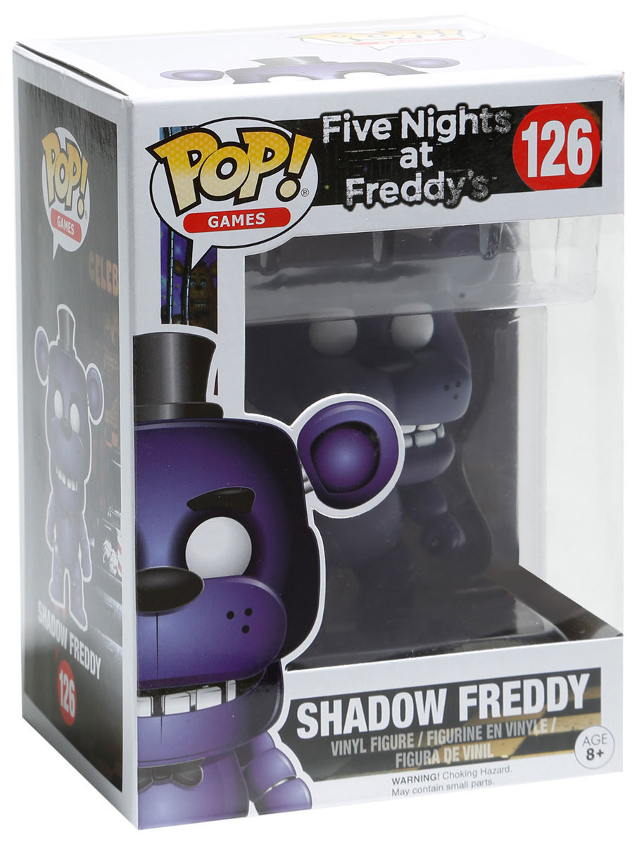 Funko Pop! Five Nights at Freddy's Shadow Freddy Exclusive Vinyl Figure  #126 : : Brinquedos e Jogos
