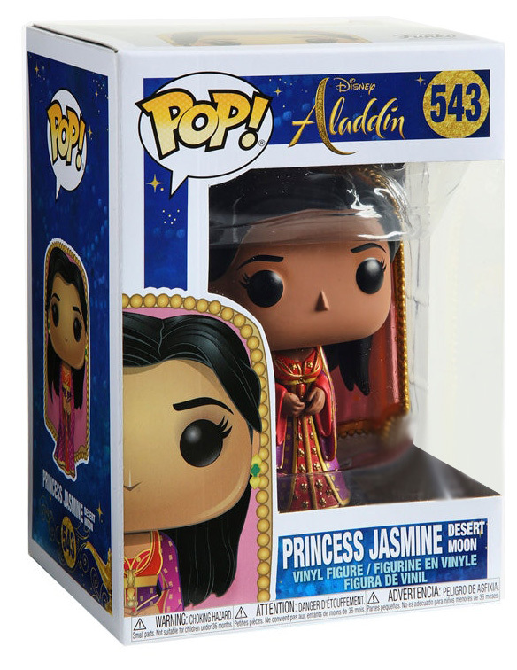 Funko POP! Disney Aladdin #543 Jasmine (Desert Moon) - New, Mint