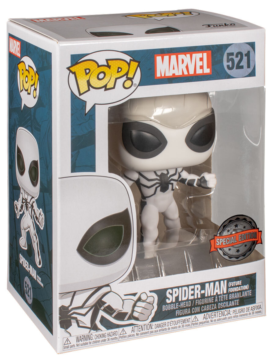 Funko POP! Marvel #521 Spider-Man (Future Foundation) - New, Mint Condition