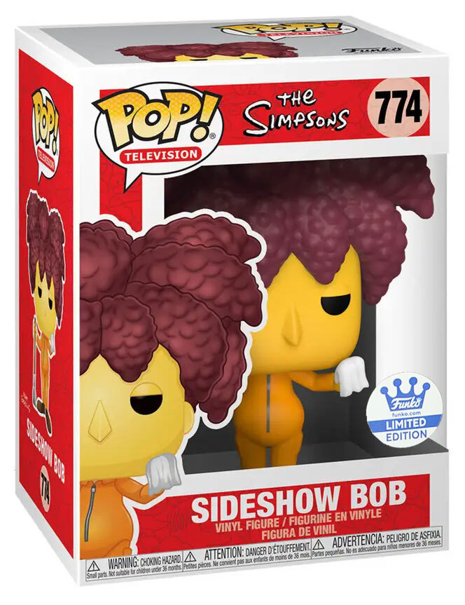 Funko POP! The Simpsons #774 Sideshow Bob - Limited Funko Shop ...