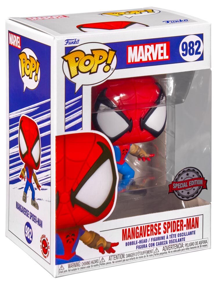 Funko Pop Marvel Mangaverse Spider-Man Édition Spéciale