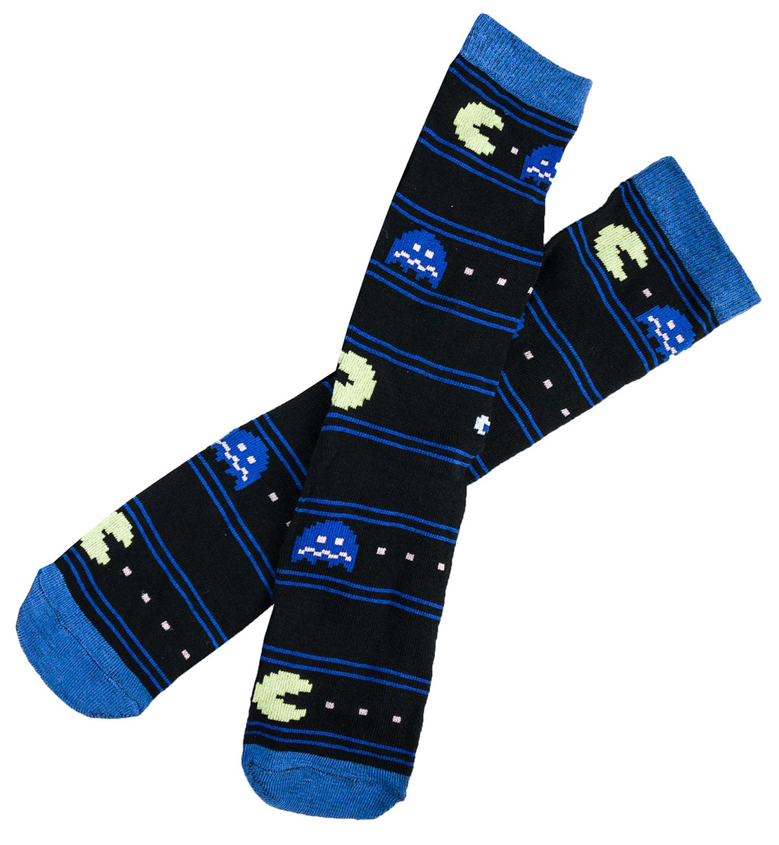 Pac-Man Crew Socks - Loot Crate Exclusive - New - Mens Size 6-12