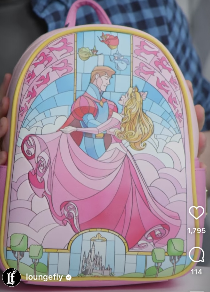 Disney Princess Stories Sleeping Beauty Aurora Loungefly Mini OE