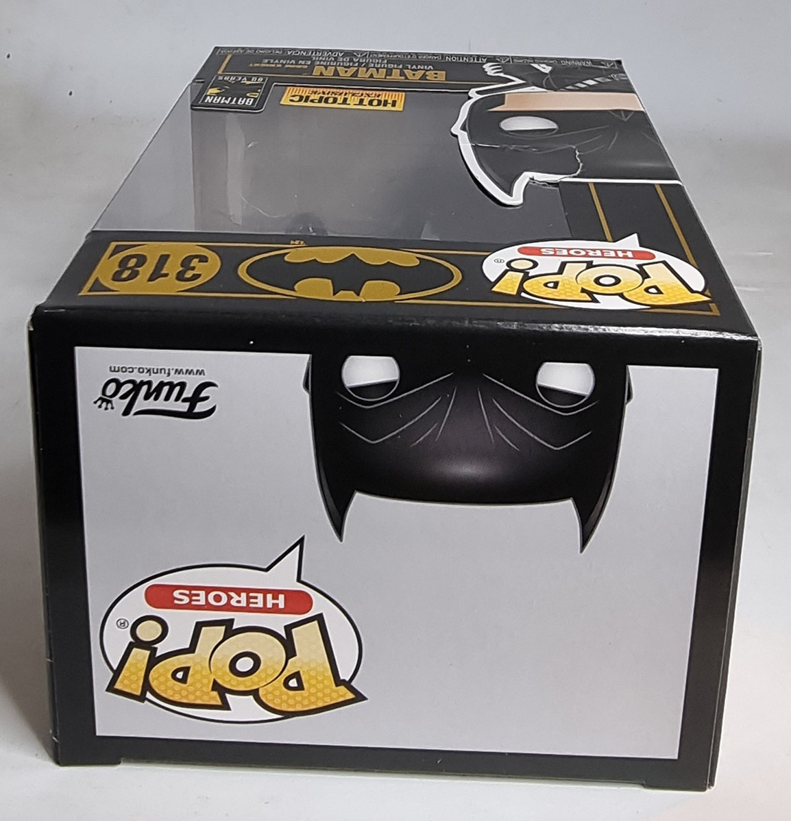 Funko POP! Heroes #318 Batman 80 Years Grim Knight #3 - Limited Hot Topic  Exclusive - New, With Minor Box Damage