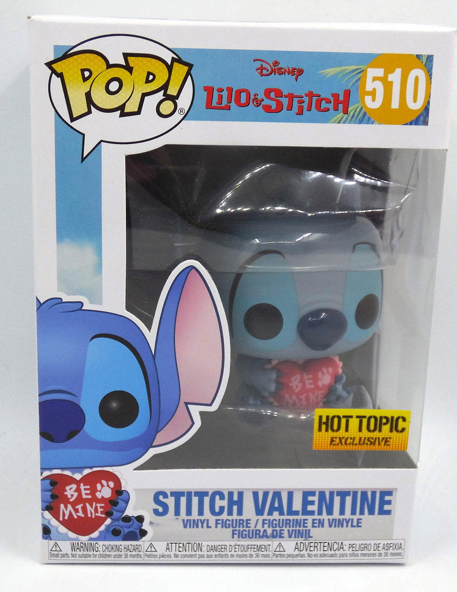 stitch valentine funko pop hot topic