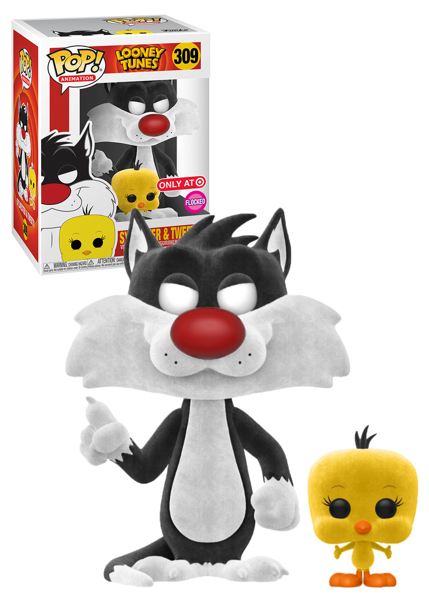 Funko POP! Looney Tunes #309 Sylvester And Tweety (Flocked) - Limited ...