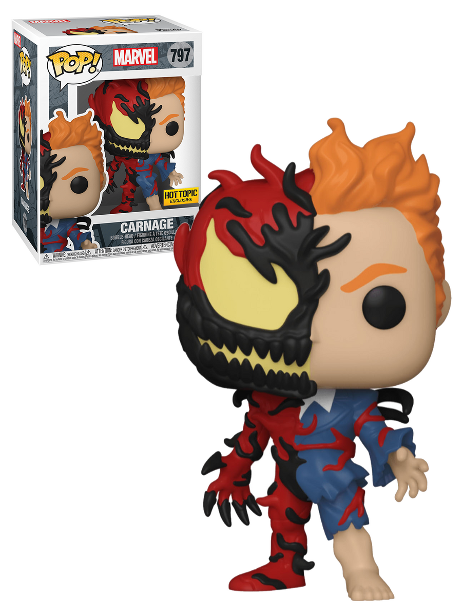 carnage funko pop hot topic