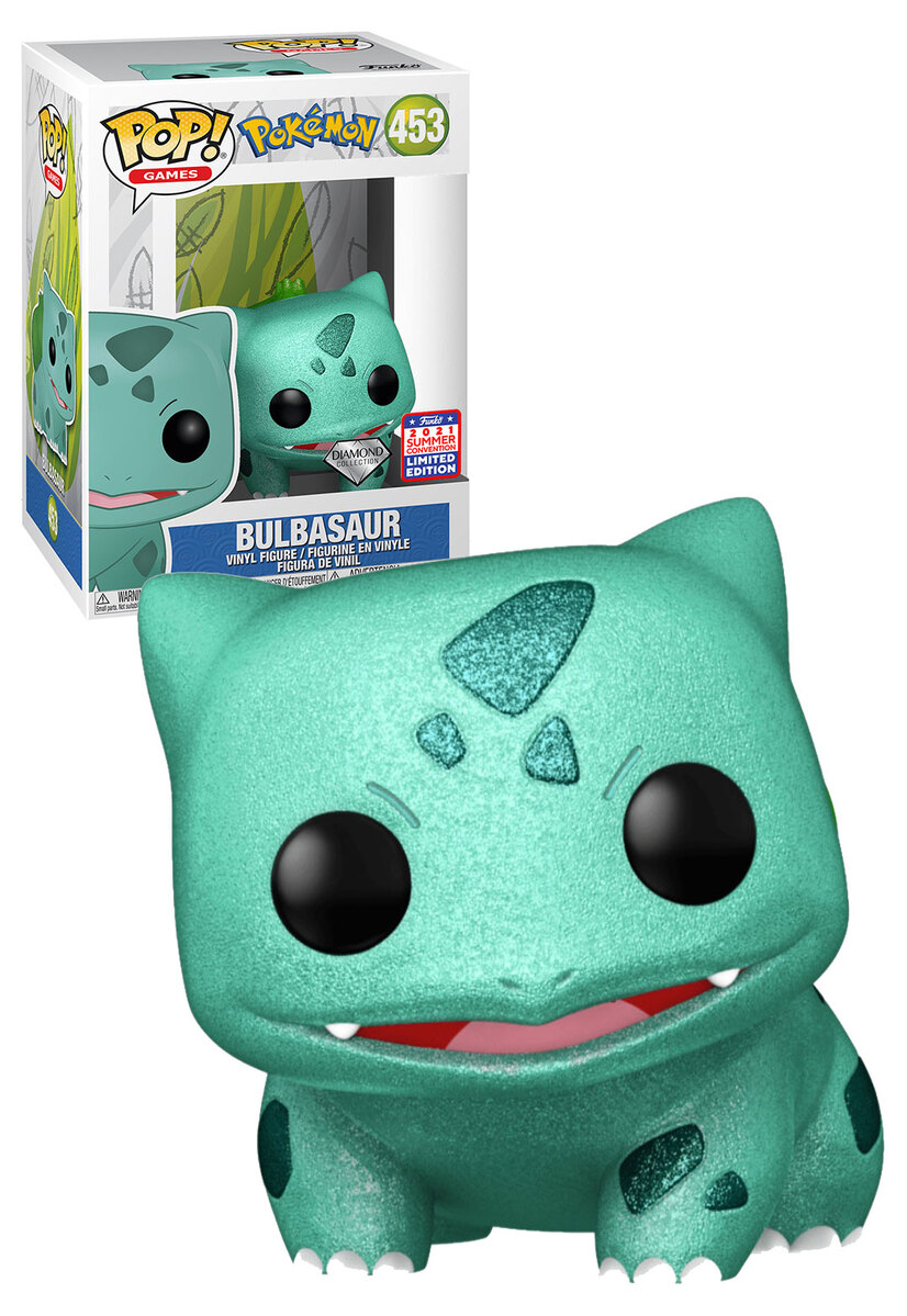 bulbasaur diamond glitter funko pop