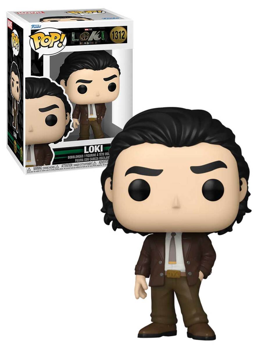 LOKI SAISON 2 - POP Marvel N° 1312 - Loki : : Bobble Head POP  Funko Marvel