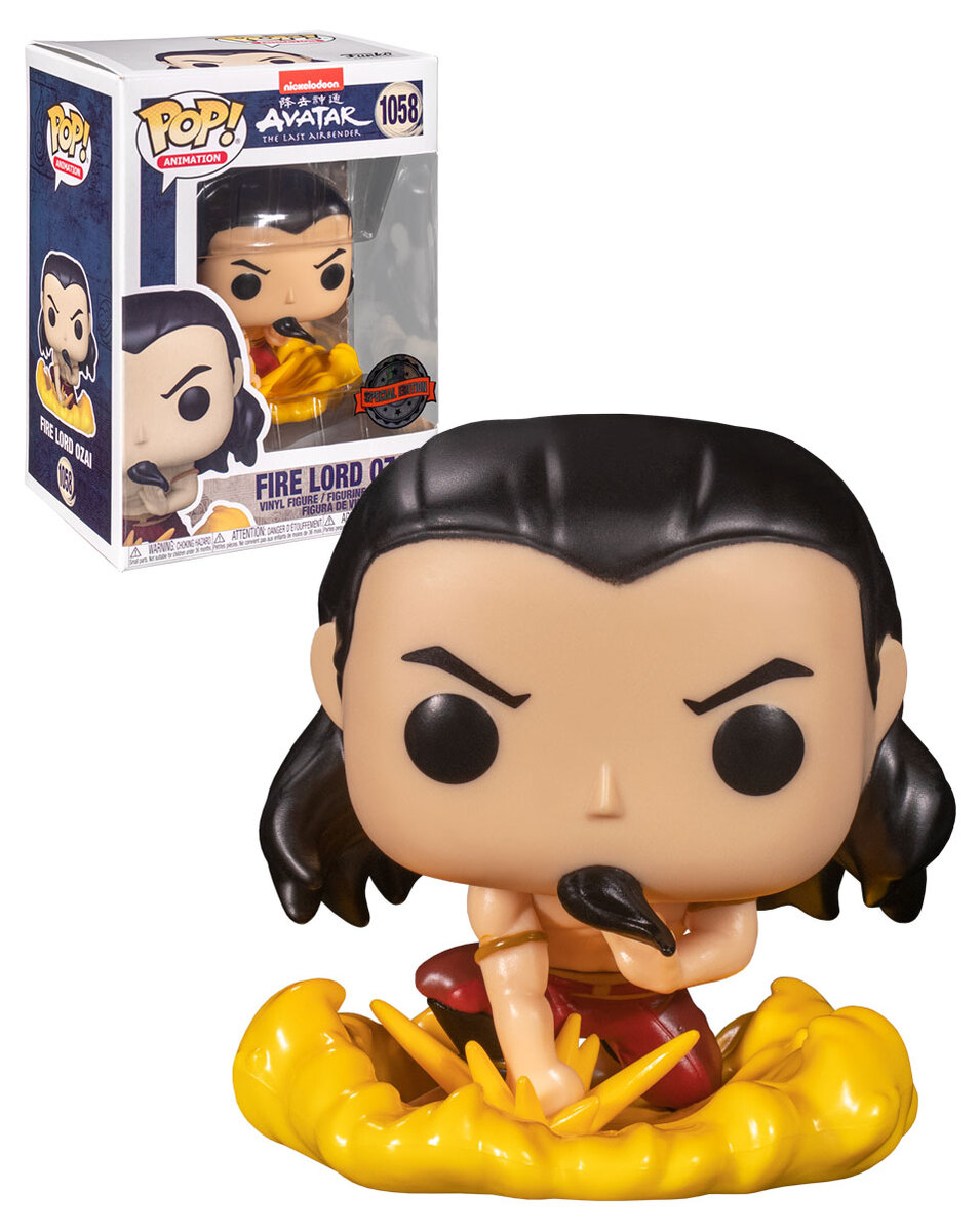 Funko Pop Animation Avatar The Last Airbender 1058 Fire Lord Ozai Shirtless New Mint 6876