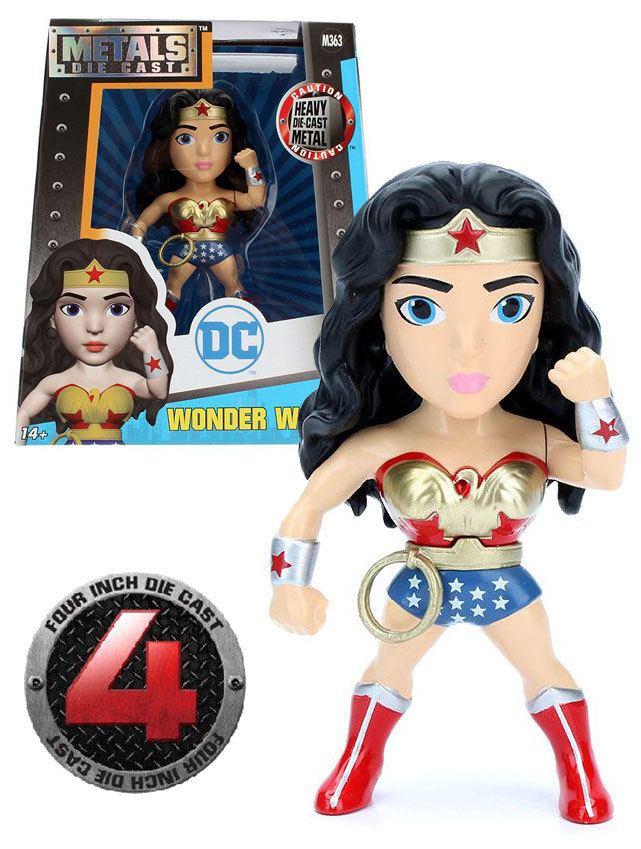 Jada Metals Die Cast M363 4 Wonder Woman Classic New Mint Condition