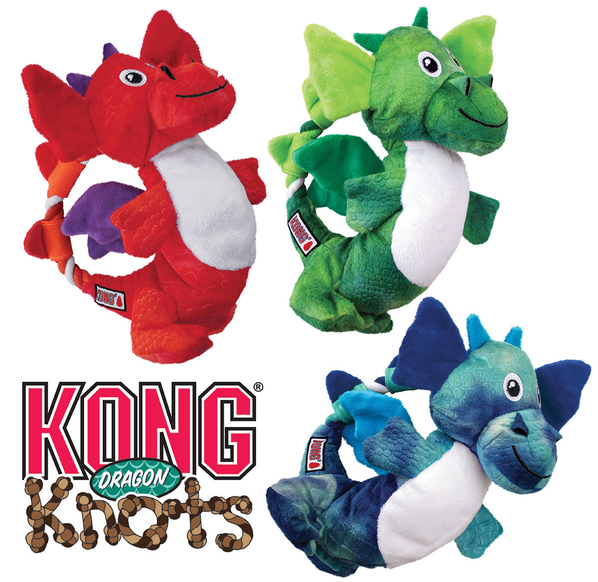 kong wild knots dog toys