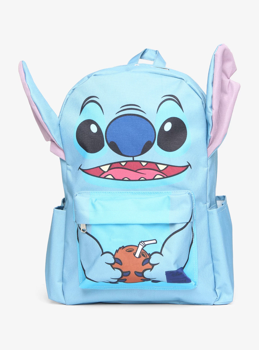 Disney Lilo & Stitch Coconut Drink Character Backpack by Loungefly - New, With Tags