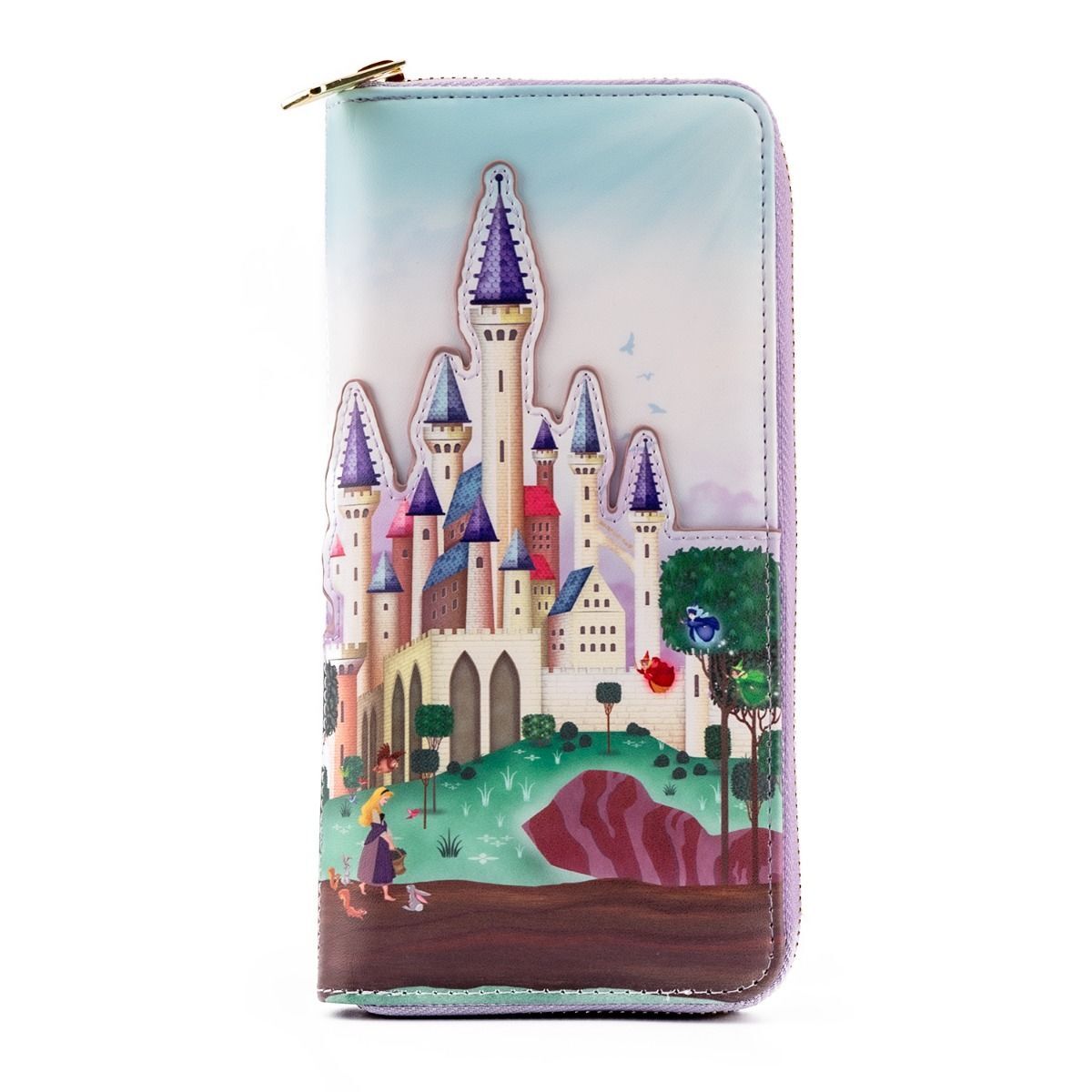 Disney Sleeping Beauty Castle Wallet Purse by Loungefly New