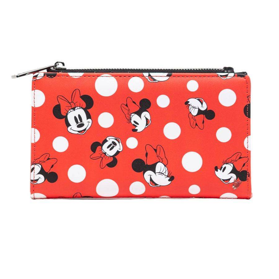 Disney Minnie Mouse Polka Dots Red Wallet/Purse by Loungefly - New ...