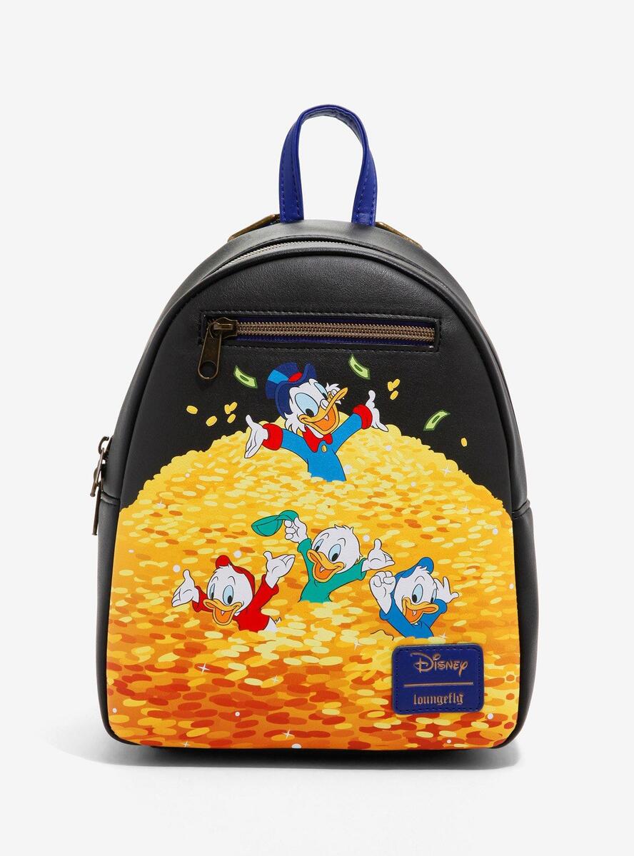 Loungefly Disney DuckTales Mini Backpack Huey Dewey Louie Money Bag