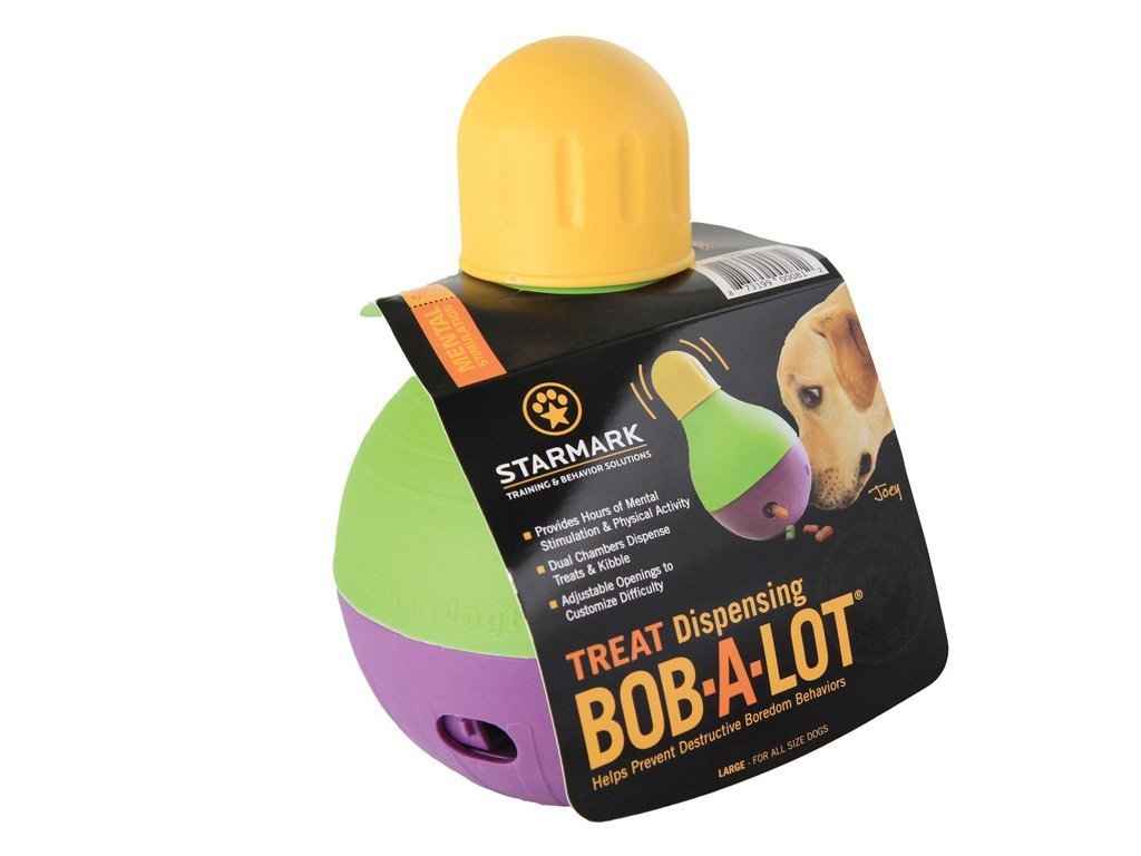 Starmark® Bob-a-Lot™ Treat Dispensing Dog Toy Large 
