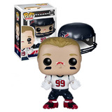 Funko POP! J.J. Watt (NFL Houston Texans) #34 Brand New NMIB Condition