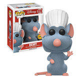 Funko POP! Limited Edition Chase Disney Pixar Ratatouille #270 Remy FLOCKED New Mint