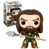 Funko POP! DC Justice League #205 Aquaman New Mint Condition