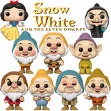 Funko POP! Disney Snow White And The Seven Dwarfs (9 POPs) - New, Mint Condition