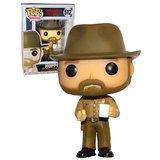 Funko POP! Television Netflix Stranger Things #512 Hopper (With Coffee & Donut) - New, Mint Condition