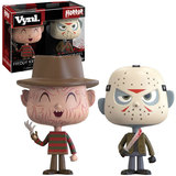 Funko Vynl. Horror Two Pack - Freddie Krueger + Jason Voorhees - New, Mint Condition