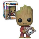 Funko POP! Marvel Guardians Of The Galaxy Vol. 2 #280 Groot (With Cyber Eye) - New, Mint Condition