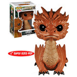 Funko POP! Movies The Hobbit #124 Smaug 6" Super Sized Pop - New, Mint Condition