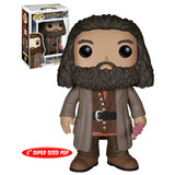 Funko POP! Harry Potter #07 Rubeus Hagrid - 6" Super Sized POP! - New, Mint Condition