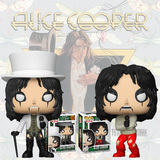 Funko POP! Rocks Alice Cooper Bundle (2 POPs) - New, Mint Condition