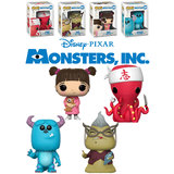 Funko POP! Disney Pixar Monsters, Inc. Bundle (4 POPs) - New, Mint Condition