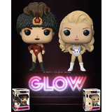 Funko POP! Television Netflix GLOW Bundle (2 POPs #659 Ruth Wilder & #660 Debbie Eagan) - New, Mint Condition