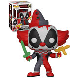 Funko POP! Marvel Deadpool Playtime #322 Clown Deadpool - New, Mint Condition