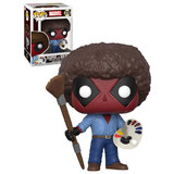 Funko POP! Marvel Deadpool Playtime #319 Deadpool As Bob Ross - New, Mint Condition