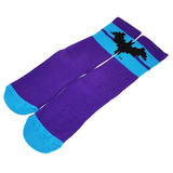 Funko DC Batman Crew Socks - Purple/Blue - Gamestop Exclusive - One Size Fits Most NEW