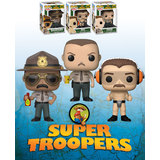 Funko POP! Movies Super Troopers Bundle (3 POPs) - New, Mint Condition