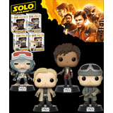 Funko POP! Star Wars - Solo A Star Wars Story Beckett's Crew Bundle (4 POPs) - New, Mint Condition