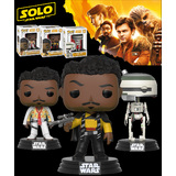 Funko POP! Star Wars - Solo A Star Wars Story Lando Bundle (3 POPs) - New, Mint Condition