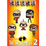 Funko POP! Disney Pixar The Incredibles 2 Family Bundle (5 POPs) - New, Mint Condition