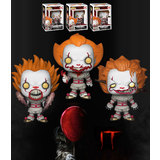 Funko POP! Movies IT #542 #543 #544 Pennywise 2018 Bundle - New, Mint Condition