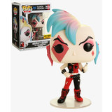 Funko POP! Heroes #233 Harley Quinn (Punk - Skull Bags) - Hot Topic Exclusive Import - New, Mint Condition