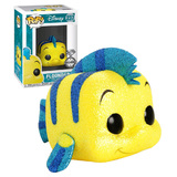 Funko POP! Disney #237 Flounder (Glitter) - Diamond Collection - New, Mint Condition