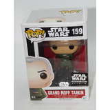 Funko POP! Star Wars #159 Grand Moff Tarkin - Smugglers Bounty Exclusive - New, Box Damaged