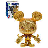 Funko POP! Disney #01 Mickey Mouse (Gold Glitter) - Diamond Collection - New, Mint Condition