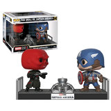 Funko POP! Marvel Studios Movie Moments #389 Red Skull Vs. Captain America - New, Mint Condition