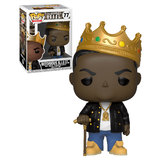 Funko POP! Rocks The Notorious B.I.G. #77 Notorious B.I.G. With Crown - New, Mint Condition