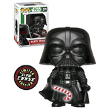 Funko POP! Star Wars Holiday #279 Darth Vader (With Candy Cane) - Glow Limited Edition Chase - New, Mint Condition