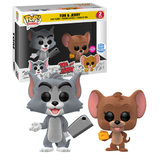 Funko POP! Animation Tom And Jerry (Flocked) 2 Pack - Funko Shop Limited Exclusive - New, Mint Condition